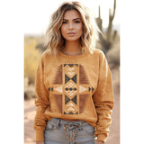 AZTEC Mineral Wash Sweatshirt • Multiple Color Options