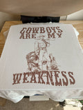 Cowboys Are My Weakness Tee