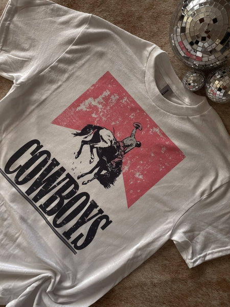 Pink Cowboys Tee