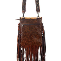 Cheetah Fringe Purse