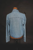 Denim Trails Top