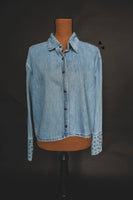 Denim Trails Top