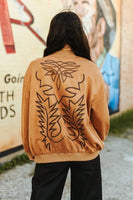 Brynn Bomber Jacket • Camel