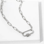 Lock Chain Necklace