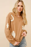 Lucky Sweatshirt • Tan or Olive