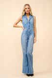 Christina Denim Jumpsuit