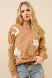 Lucky Sweatshirt • Tan or Olive