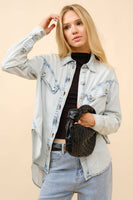 Faded Wash Denim Shirt