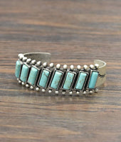 Turquoise Cuff Bracelet • 710979