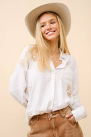 Calamity Button Down Top