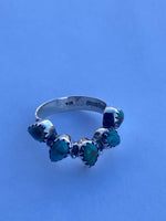 Royston Turquoise & Sterling Silver Monarch Band