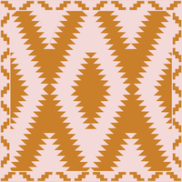 The Yonderosa Baby Blanket • TERRACOTTA + PINK