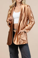 Satin Blazer