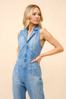 Christina Denim Jumpsuit