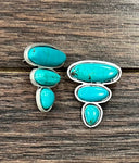 Turquoise Stud Earrings • 725267