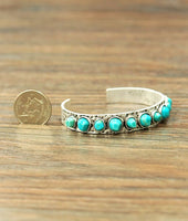 Navajo Turquoise Cuff Bracelet • 710697