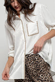 Silky Scalloped Shirt