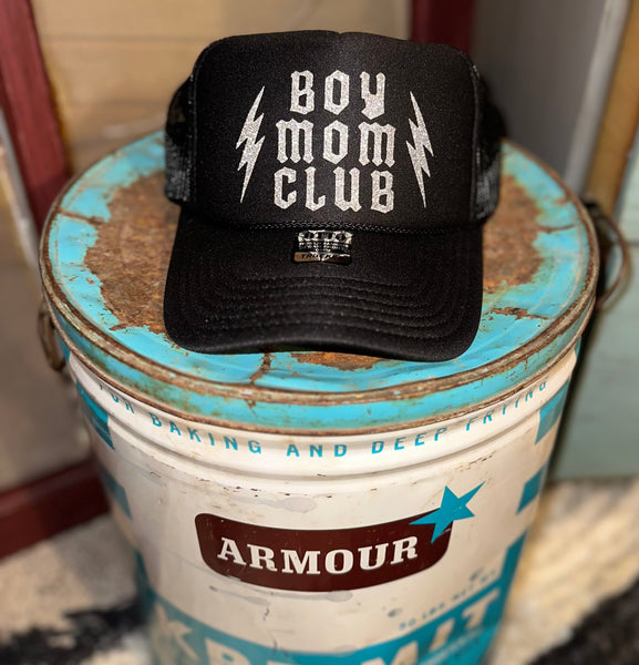 Boy Mom Club Foam Trucker Hat