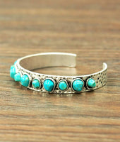 Navajo Turquoise Cuff Bracelet • 710697