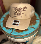 Ride or Die Foam Trucker Cap