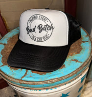 Behind Every Bad Bitch Is A Carseat Foam Trucker Cap