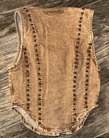 Dutton Studded Vest