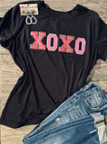 XOXO Tee • Black • Plus Size