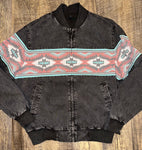 Vintage Bomber Jacket • BLACK