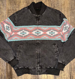 Vintage Bomber Jacket • BLACK