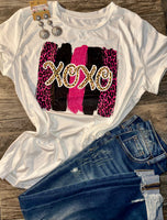 XOXO Tee • Leopard • Plus Size