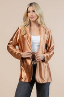 Satin Blazer