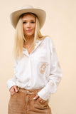 Calamity Button Down Top