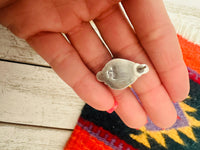 Navajo Turquoise and Sterling Silver Teardrop Post Earrings