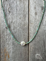 Seed Beads • Pearl Necklace