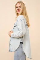 Faded Wash Denim Shirt