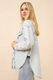 Faded Wash Denim Shirt