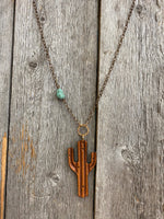 Saguaro Pendant Necklace • 17116