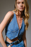 Devyn Denim Vest