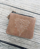 Boot Stitch Coin Purse