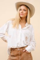 Calamity Button Down Top